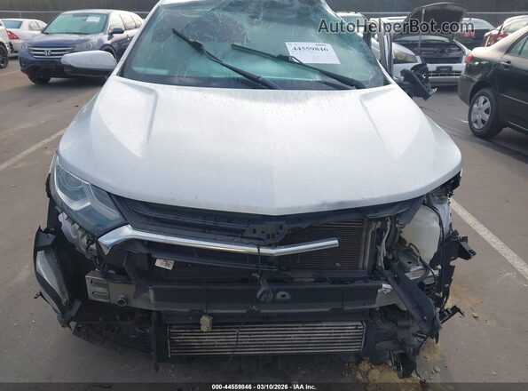 3GNAXKEX7JS603644 2018 CHEVROLET EQUINOX Silver Vista del cuadro de instrumentos