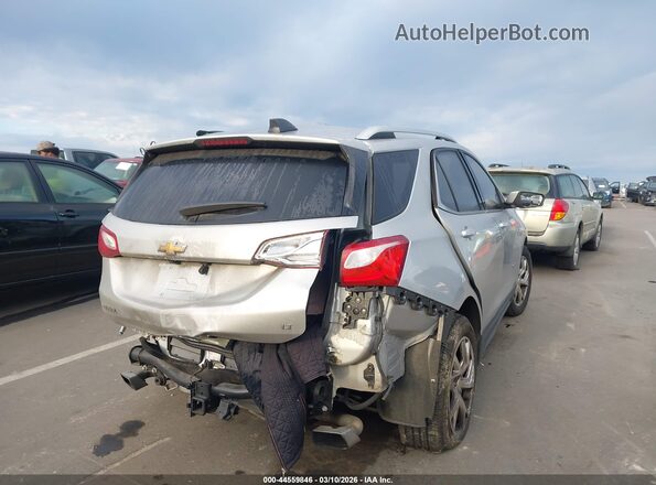 3GNAXKEX7JS603644 2018 CHEVROLET EQUINOX Silver Trasero derecho