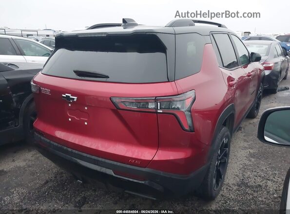 3GNAXLEG6SL295903 2025 CHEVROLET EQUINOX Red Rear right