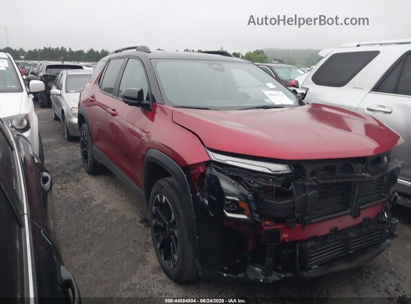 3GNAXLEG6SL295903 2025 CHEVROLET EQUINOX Red Rear interior view