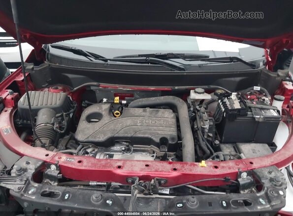 3GNAXLEG6SL295903 2025 CHEVROLET EQUINOX Red Rear view