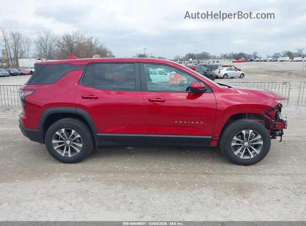 3GNAXPEG2SL177788 2025 CHEVROLET EQUINOX Red 