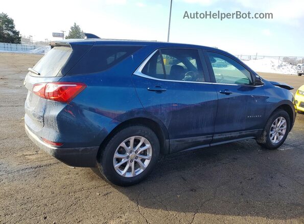 3GNAXUEV2ML304796 2021 CHEVROLET EQUINOX Blue Задня права чверть