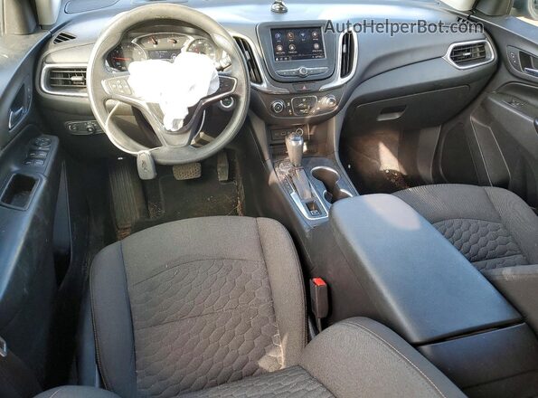 3GNAXUEV2ML304796 2021 CHEVROLET EQUINOX Blue Вид панелі приладів