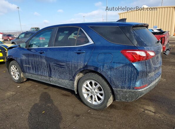 3GNAXUEV2ML304796 2021 CHEVROLET EQUINOX Blue Задня ліва чверть