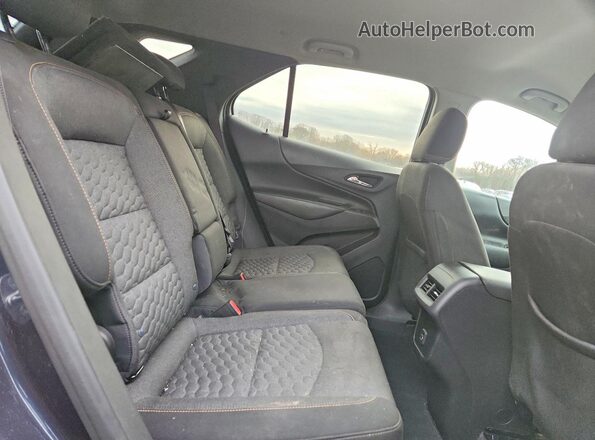 3GNAXUEV5KS512092 2019 CHEVROLET EQUINOX Blue Widok tylnych siedzeń