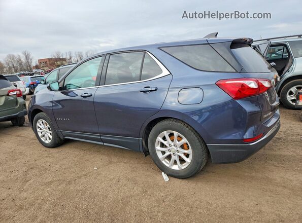 3GNAXUEV5KS512092 2019 CHEVROLET EQUINOX Blue Tył lewy