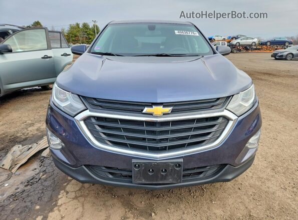 3GNAXUEV5KS512092 2019 CHEVROLET EQUINOX Blue Widok z przodu