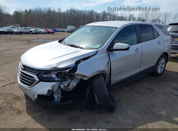 3GNAXUEV5MS162739 2021 CHEVROLET EQUINOX Silver Передня ліва чверть