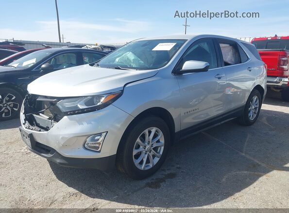 3GNAXUEV6LS633442 2020 CHEVROLET EQUINOX Серебряный Передняя левая четверть