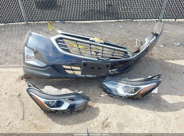3GNAXVEV2JL266536 2018 CHEVROLET EQUINOX Синий Вид щитка приборов