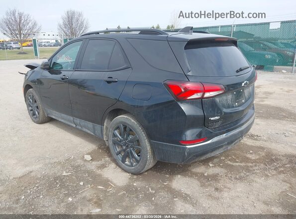 3GNAXWEG8PL225151 2023 CHEVROLET EQUINOX Black Հետևի ձախ