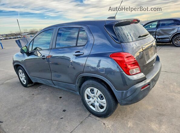 3GNCJKSB9GL242617 2016 CHEVROLET TRAX Gray 