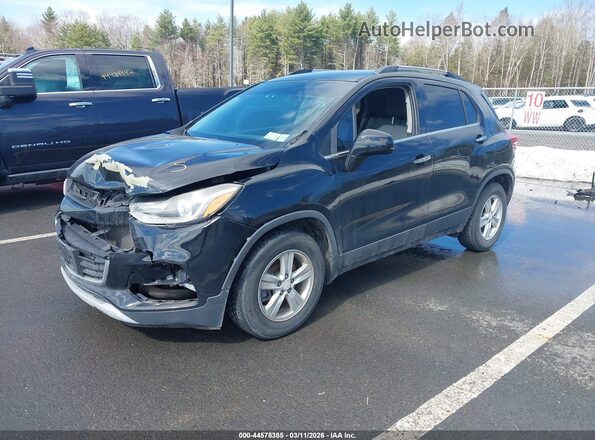 3GNCJLSB0JL217862 2018 CHEVROLET TRAX Black წინა მარცხენა ხედი სამი მეოთხედიდან