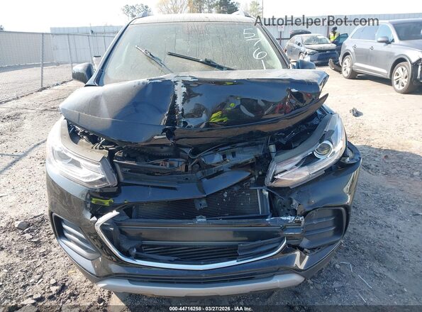 3GNCJLSB1HL285761 2017 CHEVROLET TRAX Black Вид щитка приладів