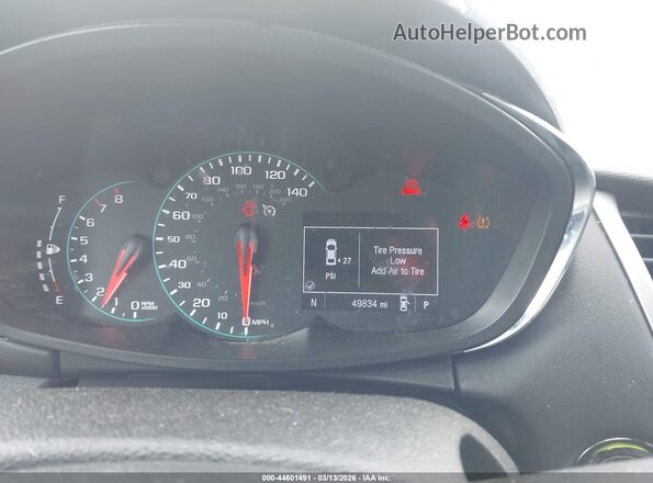 3GNCJLSB1LL116218 2020 CHEVROLET TRAX White Vista de los asientos traseros