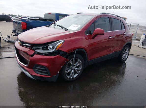 3GNCJLSB2KL334408 2019 CHEVROLET TRAX Red 