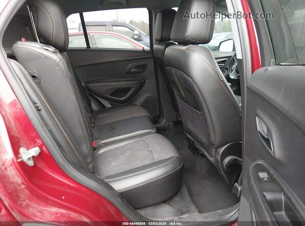 3GNCJLSB2KL334408 2019 CHEVROLET TRAX Red 