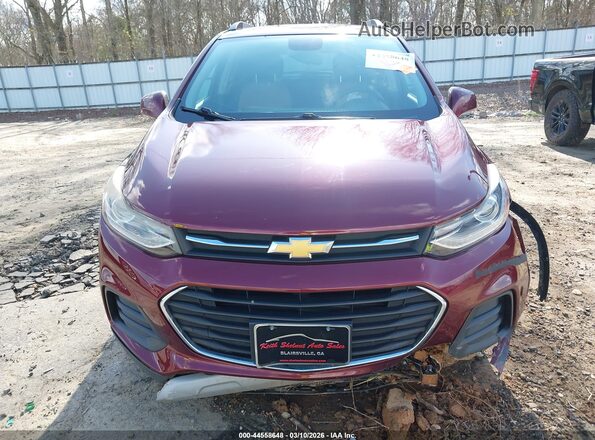 3GNCJLSB5HL165686 2017 CHEVROLET TRAX Burgundy 