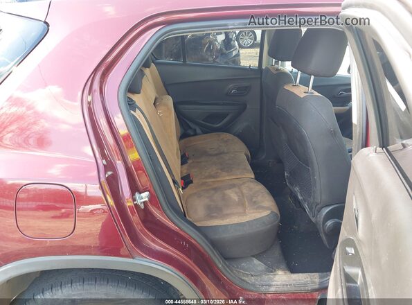 3GNCJLSB5HL165686 2017 CHEVROLET TRAX Burgundy 