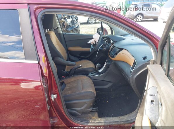 3GNCJLSB5HL165686 2017 CHEVROLET TRAX Burgundy 