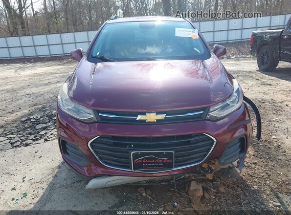 3GNCJLSB5HL165686 2017 CHEVROLET TRAX Burgundy 