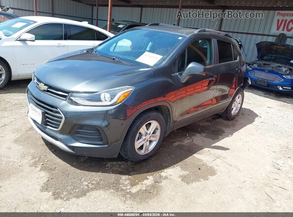 3GNCJLSB5JL414476 2018 CHEVROLET TRAX Серый Передняя левая четверть