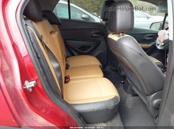 3GNCJLSB7LL264602 2020 CHEVROLET TRAX Burgundy VIN sticker view