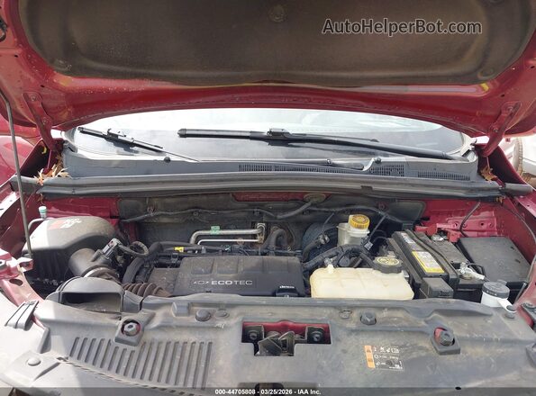 3GNCJLSB7LL264602 2020 CHEVROLET TRAX Burgundy Rear view