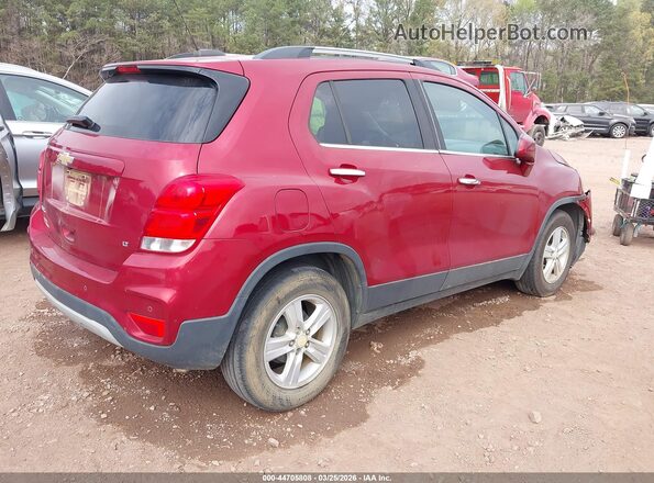 3GNCJLSB7LL264602 2020 CHEVROLET TRAX Burgundy Rear right