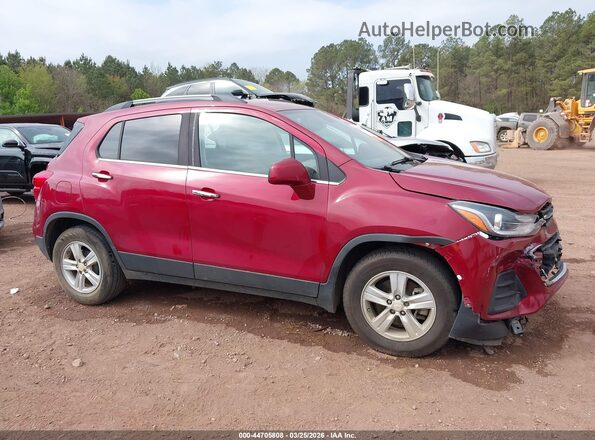 3GNCJLSB7LL264602 2020 CHEVROLET TRAX Burgundy Rear interior view