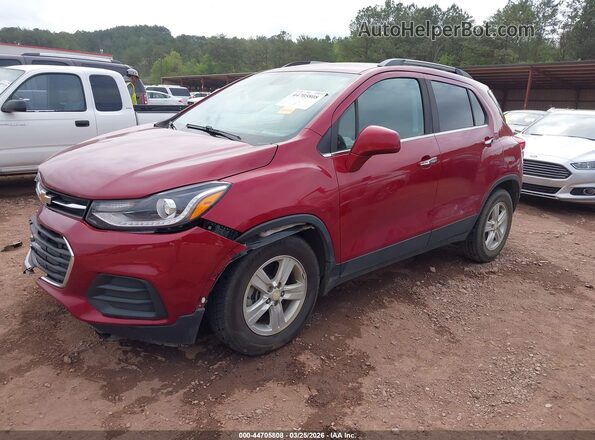 3GNCJLSB7LL264602 2020 CHEVROLET TRAX Burgundy Front left