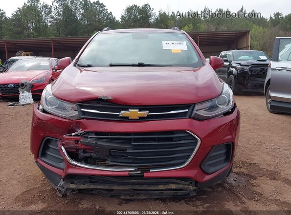 3GNCJLSB7LL264602 2020 CHEVROLET TRAX Burgundy Instrument cluster view