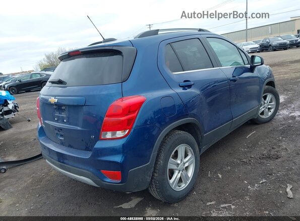 3GNCJLSB7LL341257 2020 CHEVROLET TRAX Синий Задняя правая четверть