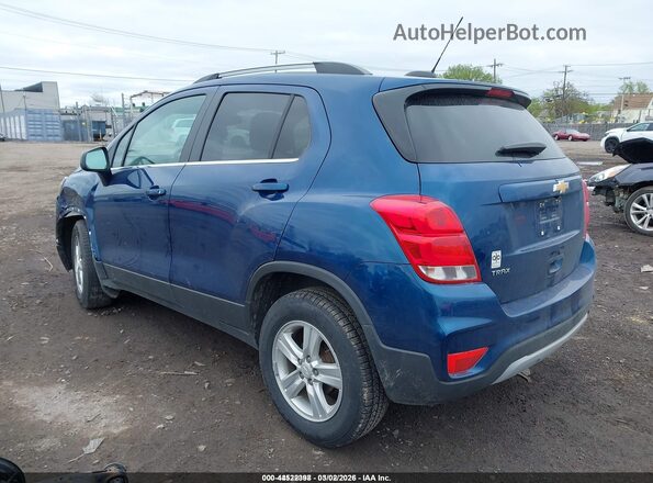 3GNCJLSB7LL341257 2020 CHEVROLET TRAX Синий Задняя левая четверть