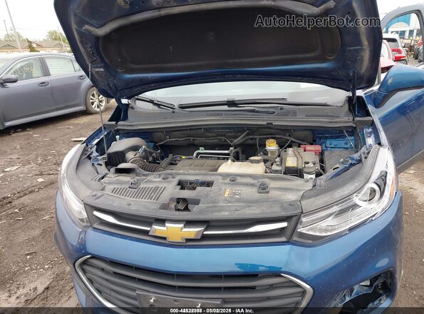 3GNCJLSB7LL341257 2020 CHEVROLET TRAX Синий Вид сзади