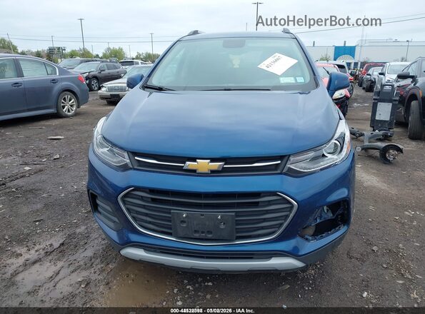 3GNCJLSB7LL341257 2020 CHEVROLET TRAX Синий Вид щитка приборов