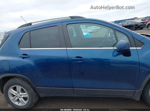 3GNCJLSB7LL341257 2020 CHEVROLET TRAX Синий Вид задней части салона