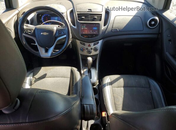 3GNCJLSB9GL268334 2016 CHEVROLET TRAX Gray წინა პანელის ხედი