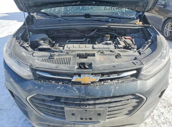 3GNCJLSBXKL288794 2019 CHEVROLET TRAX Gray 