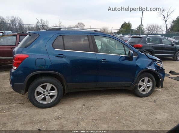 3GNCJPSB1KL285211 2019 CHEVROLET TRAX Blue Rear interior view