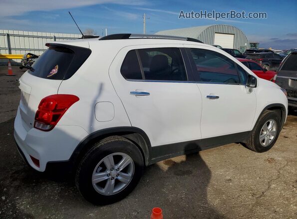 3GNCJPSB7KL332080 2019 CHEVROLET TRAX White Rear right