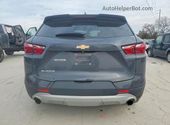3GNKBBRA3MS505031 2021 CHEVROLET BLAZER Gray უკანა ხედი