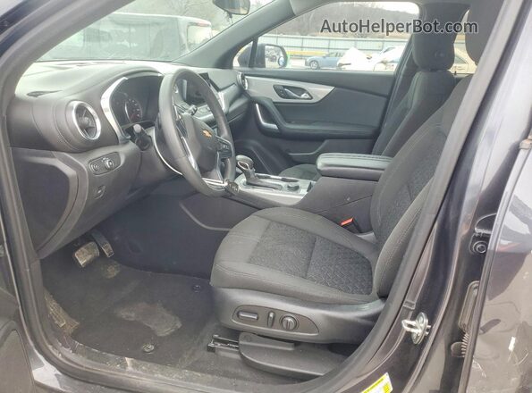 3GNKBBRA3MS505031 2021 CHEVROLET BLAZER Gray წინა სალონის ხედი