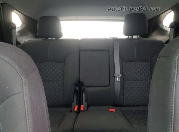 3GNKBBRA3MS505031 2021 CHEVROLET BLAZER Gray უკანა სავარძლების ხედი