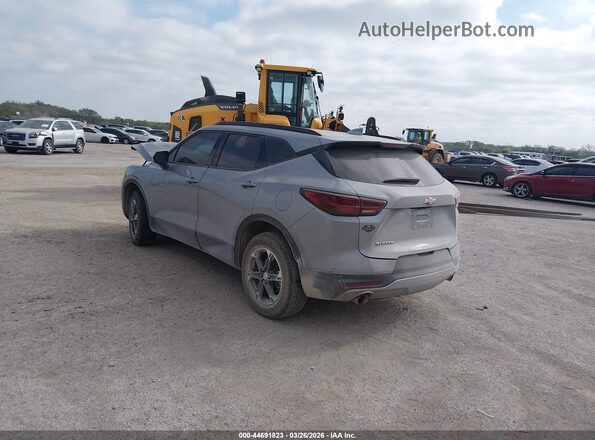 3GNKBCR40SS204620 2025 CHEVROLET BLAZER Silver Задня ліва чверть