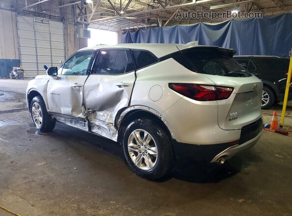 3GNKBCR43MS550955 2021 CHEVROLET BLAZER Silver Trasero derecho