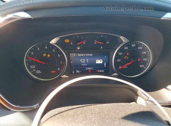 3GNKBCR43MS550955 2021 CHEVROLET BLAZER Silver Vista del cuadro de instrumentos