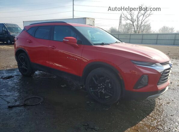 3GNKBCR43MS564550 2021 CHEVROLET BLAZER Red Delantero derecho