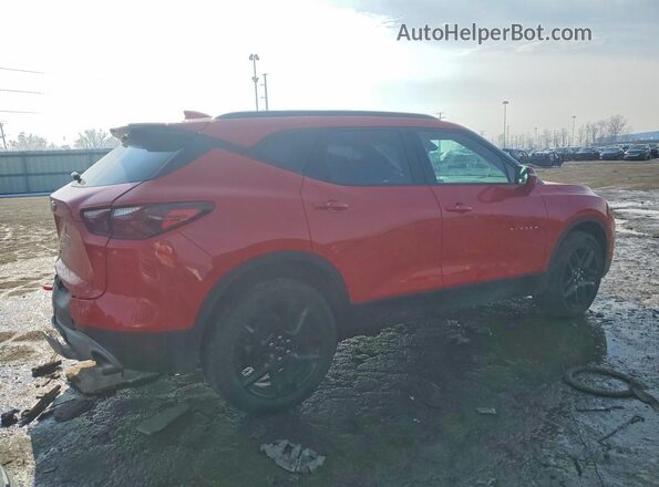 3GNKBCR43MS564550 2021 CHEVROLET BLAZER Red Trasero derecho